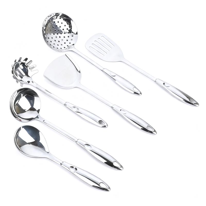 Set di utensili da cucina in acciaio inossidabile per lavastoviglie di lusso